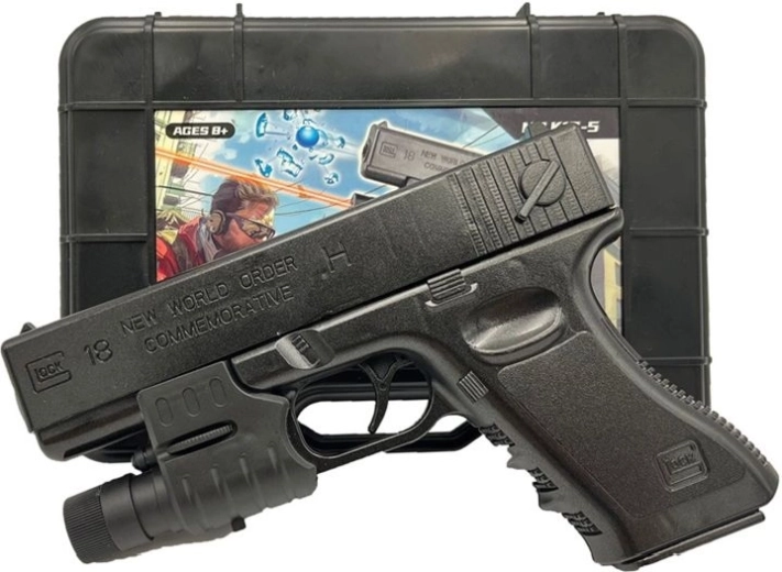 Pistolet à billes de gel en coffret