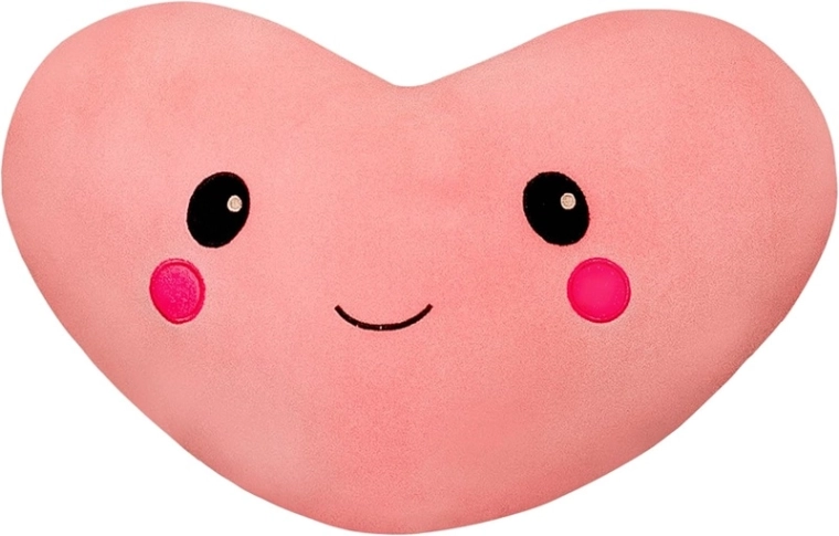Coussin doux en forme de cœur à câliner