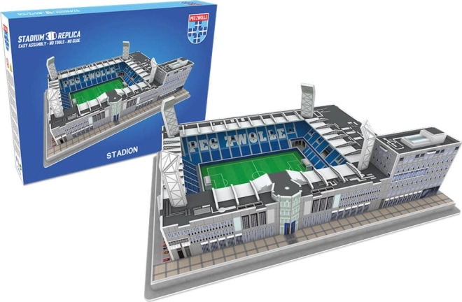 Puzzle 3D stade MAC3PARK - terrain de FC PEC Zwolle