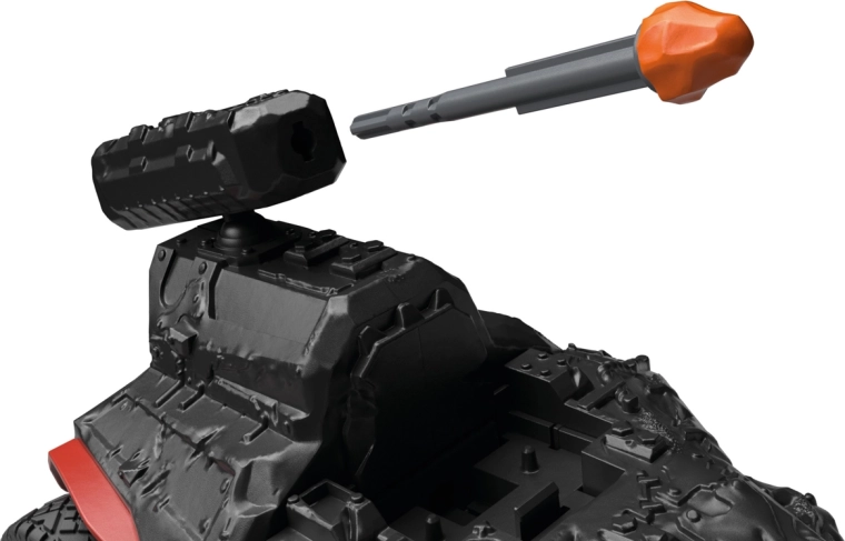 Tourelle de tir rotative pour des combats d’action