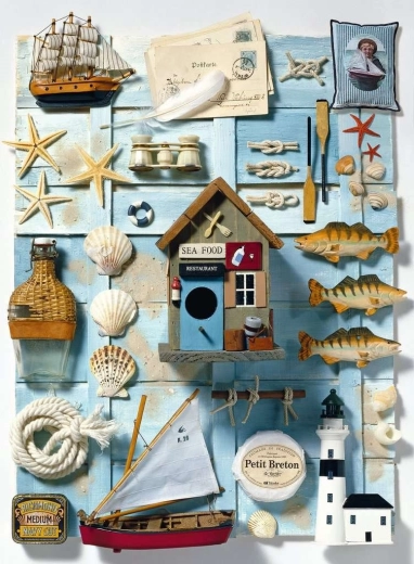 Puzzle 500 pcs - Ambiances marines