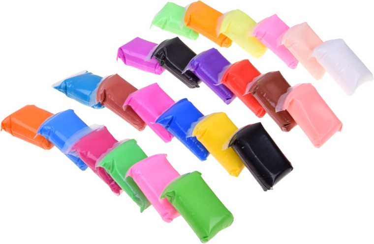 24 couleurs en portions séparées