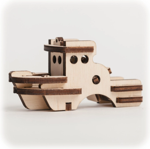 CuteWood puzzle 3D en bois – Bateau
