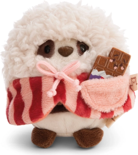 NICI MyMochi panda Kono 8 cm en costume de popcorn avec chocolat – coffret cadeau peluches
