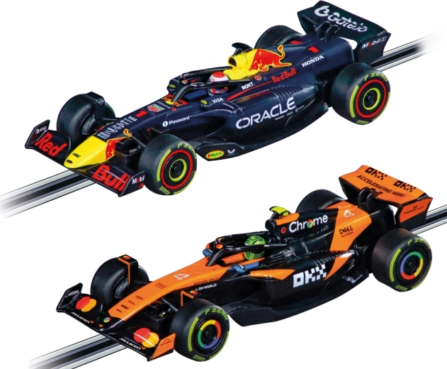 Deux voitures de F1 pour une course à deux