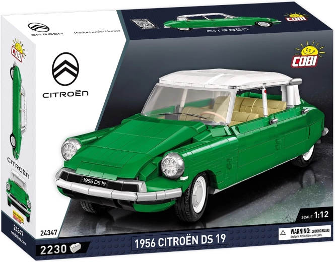 COBI 1956 Citroën DS 19 kit de construction 1:12 (2230 pièces)