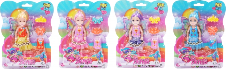 Poupée fée avec accessoires