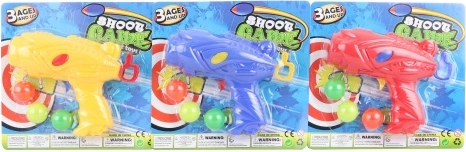 Pistolet en plastique à balles pour enfants