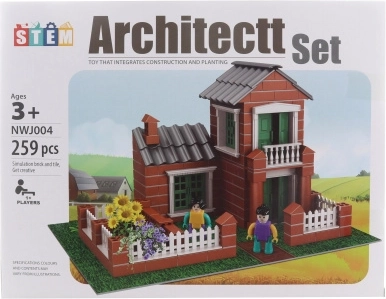 Kit Maison avec Jardin en Plastique