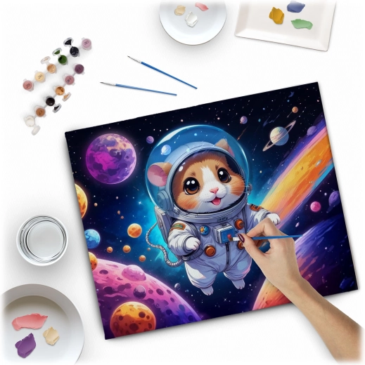 Peinture par numéros facile