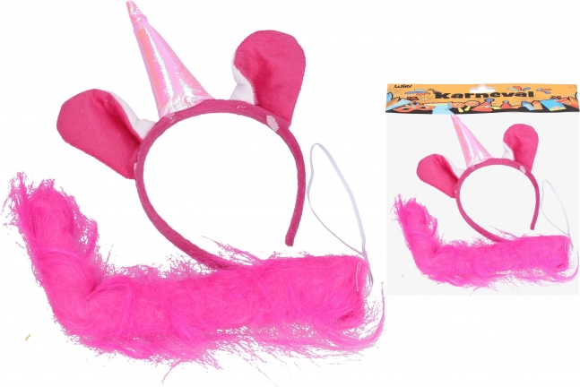 Set de carnaval Licorne
