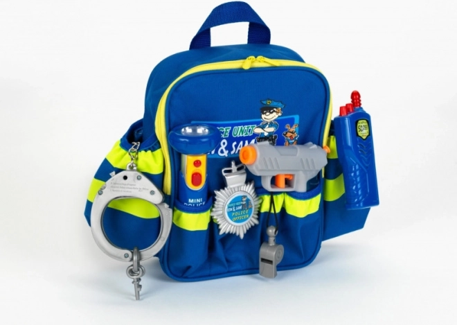 sac à dos de police BEN & SAM pour enfants