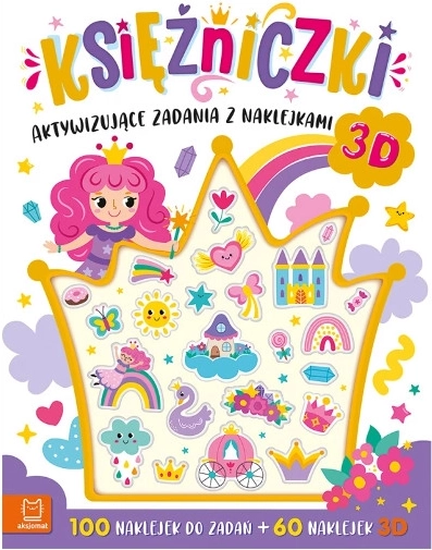 Princesses – activités avec autocollants 3D
