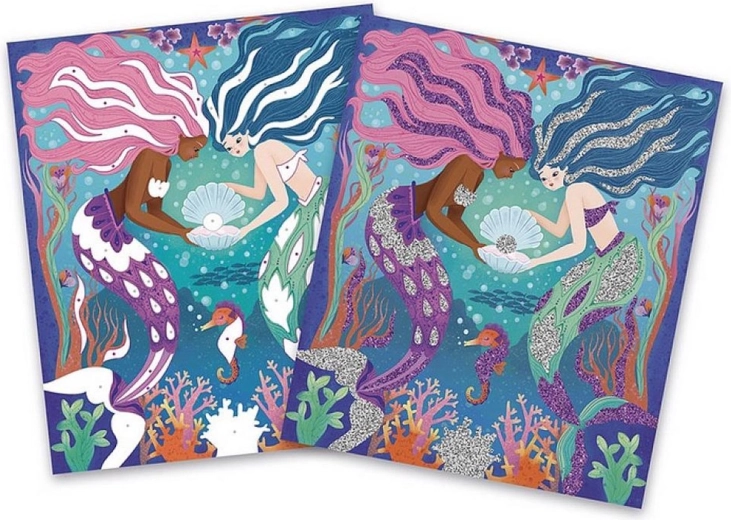 Détails scintillants en deux couleurs