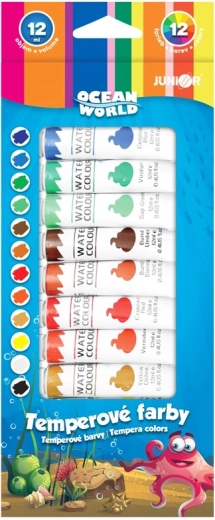 Gouaches Ocean World 12×12 ml