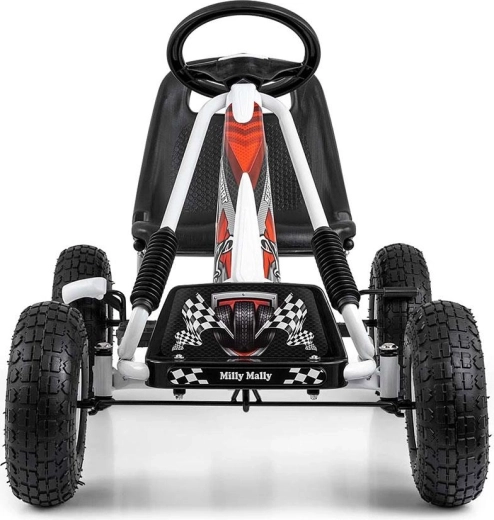 Contrôle sécurisé avec roue libre et frein à main