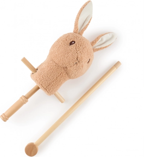 Hobby horsing sur bâton – lapin Fine BIECO