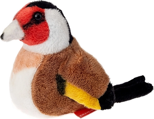 Chardonneret en peluche 13 cm – BEPPE ZOO