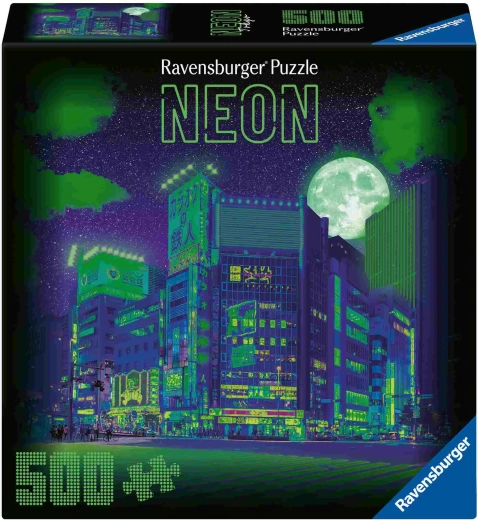 Ravensburger collection néon Tokyo puzzle 500 pièces