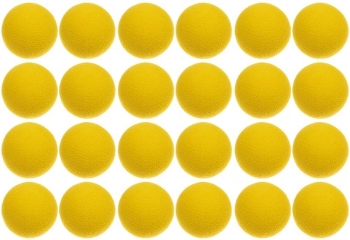 24 balles en mousse pour jouer plus en sécurité