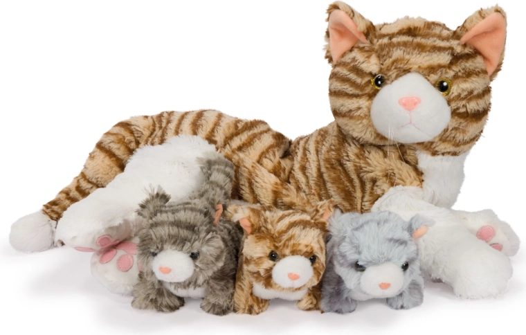 Ensemble en peluche Chatons avec maman Cozy Noxxiez