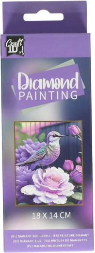 Peinture diamant Oiselet 14x18 cm par Craft ID