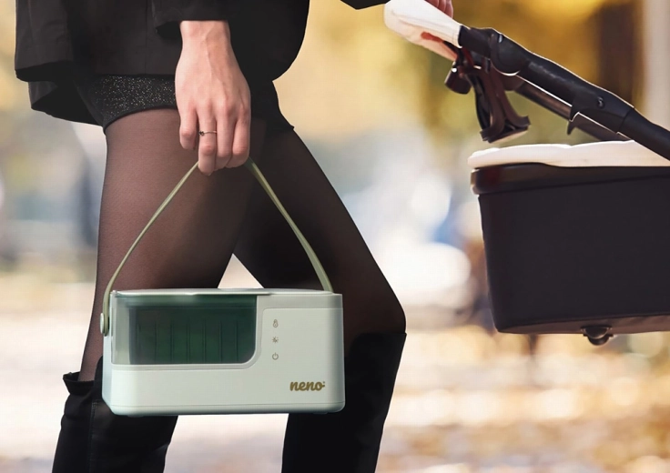 Idéal pour les voyages – alimentation 230 V et 12 V