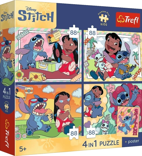 Un assemblage amusant avec Stitch