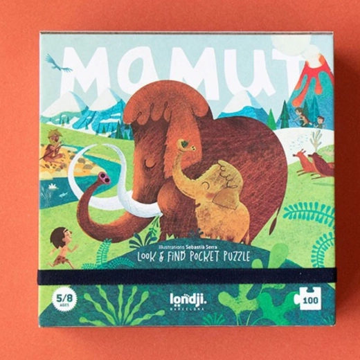 Puzzle Londji mammouth (100 pièces)