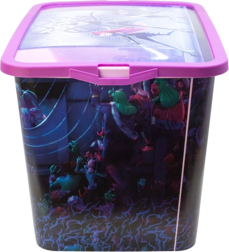 Couvercle solide à clips pour un rangement sécurisé