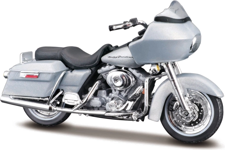 Maisto Harley-Davidson 2002 FLTR Road Glide gris métallisé 1:18