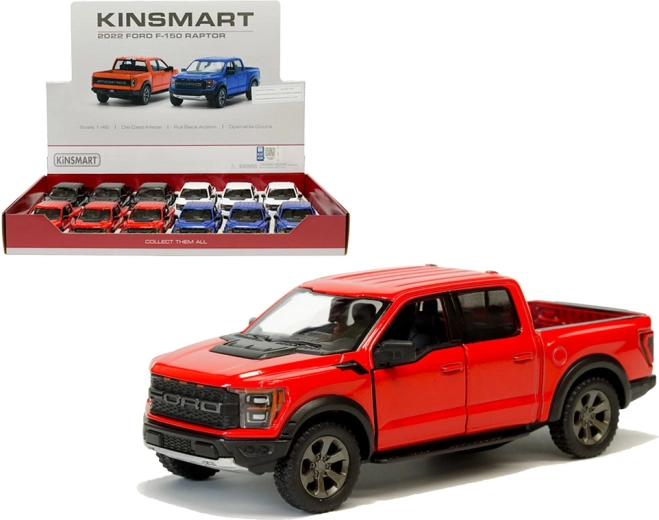 Modèle métallique Ford F‑150 Raptor 2021 à rétrofriction