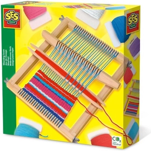 Métier à tisser en bois SES pour enfants