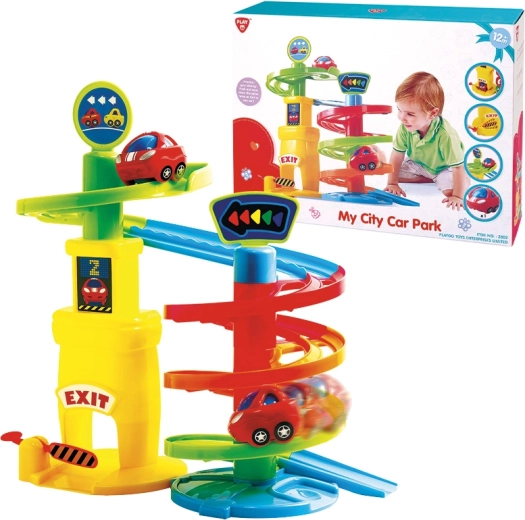 Playgo Mon parking avec petite voiture