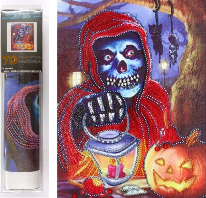 peinture diamant 7D halloween 30 × 40 cm