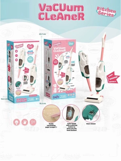 Jouet – aspirateur vertical à piles