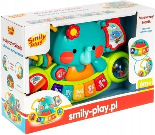 Éléphant musical SmilyPlay