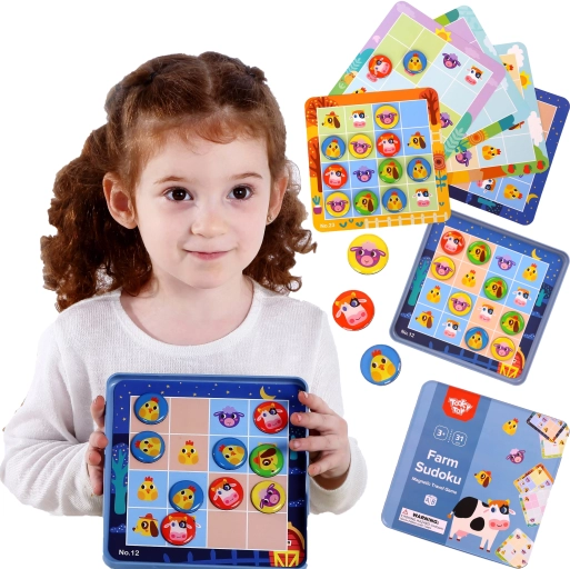 Jeu logique magnétique Sudoku Ferme TOOKY TOY