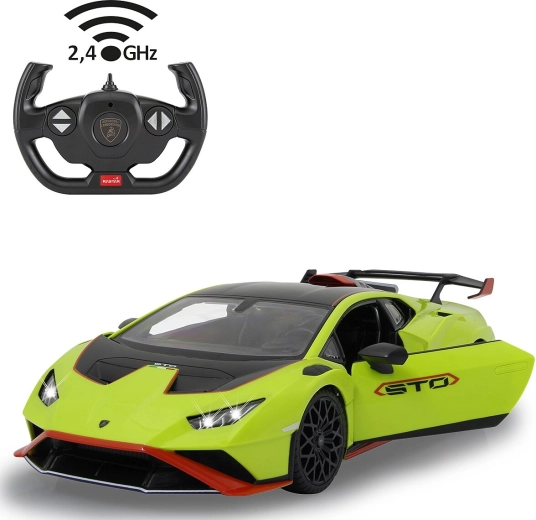 Voiture radiocommandée JAMARA Lamborghini Huracán STO 1:14 verte