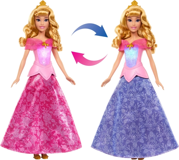 Robe 2-en-1 à changement de couleur