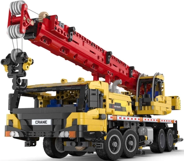 Flèche télescopique avec treuil et crochet