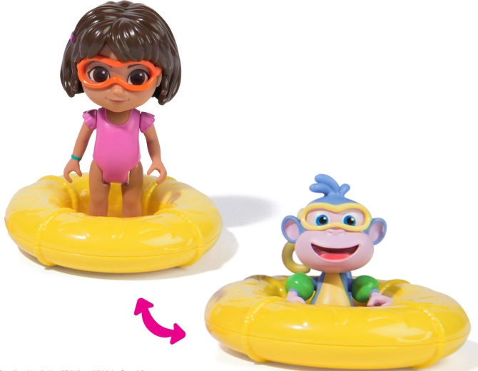 Plaisir aquatique avec bouée