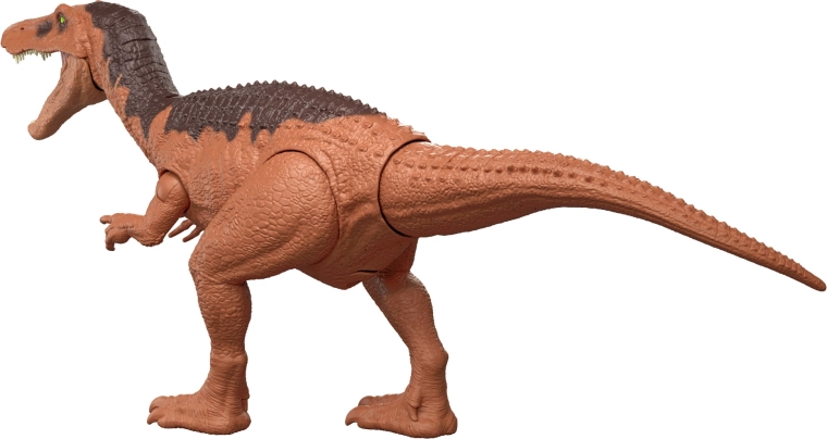 Rugissement puissant et mouvement d’action