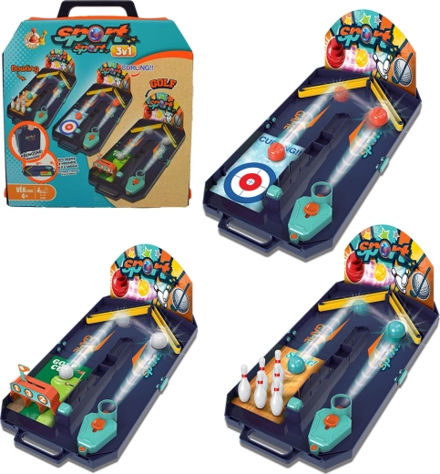 Jeu de société pour enfants Sport 3 en 1 STUDO GAMES