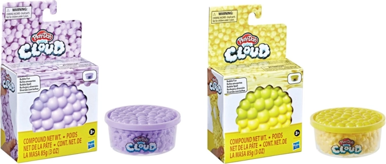 Play-Doh Super Cloud Bubble Fun – pâte à modeler aérienne avec bulles