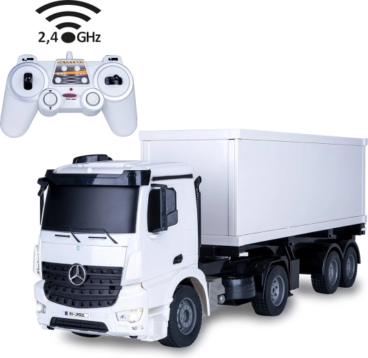 Camion porte-conteneur RC Jamara Mercedes‑Benz Arocs 1:20 2,4 GHz