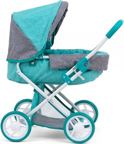 Poussette pour poupées Alice Prestige menthe Milly Mally