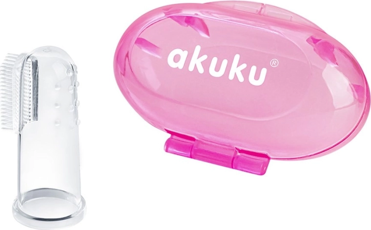 Première brosse à dents avec étui Akuku