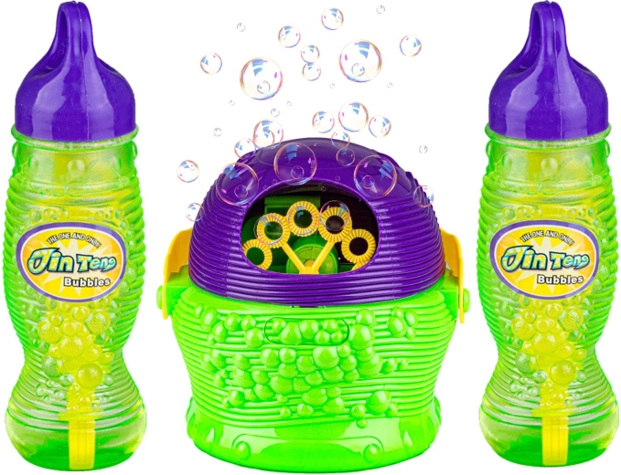 Jin teng bubbles distributeur automatique de bulles de savon avec 2 recharges