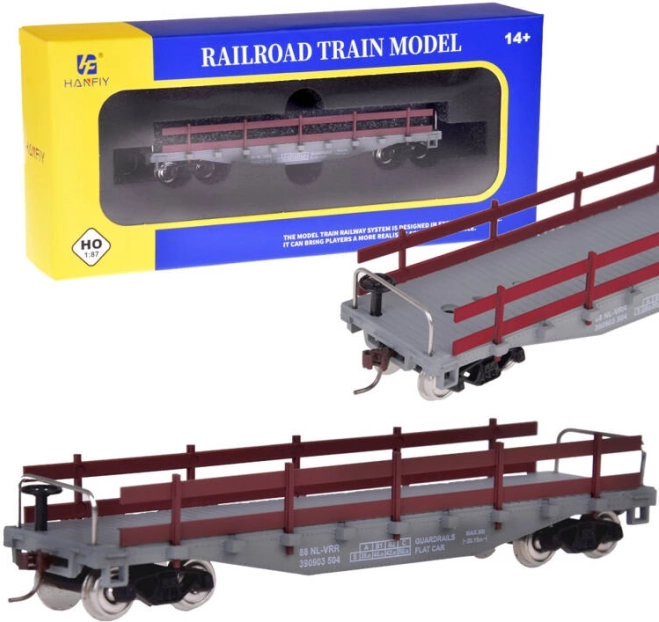 Wagon de fret ouvert pour modélisme ferroviaire H0 1:87